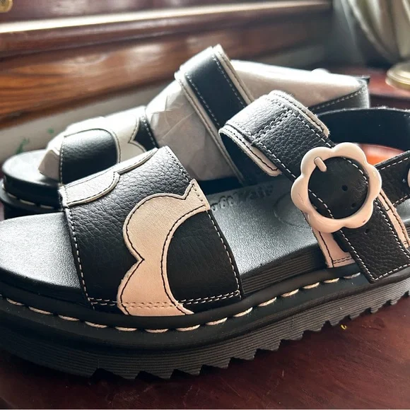 Dr. Martens Voss Mono Floral Sandals Women’s 8 NWOB - Picture 10 of 13